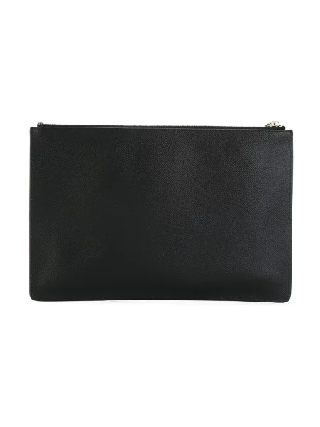 Geantă plic Givenchy cu model floral cu imagine negru