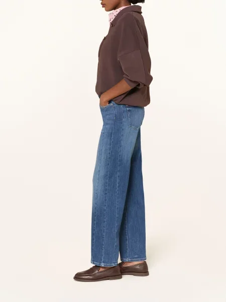 Raffaello Rossi Jeansy Wide Leg Kira Crop S blau
