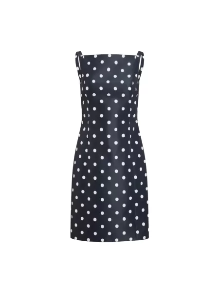 Sukienka mini Patou w grochy niebieska