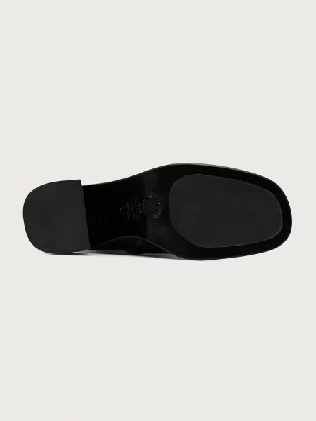 Souliers Martinez kozaki skórzane TRIANA czarne