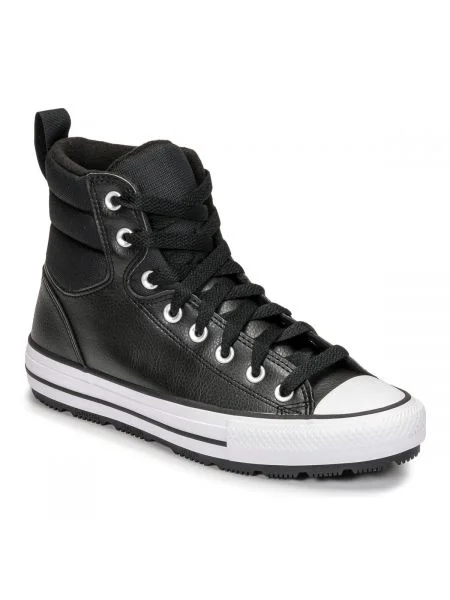 Členkové topánky Converse čierna