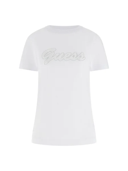 Tricou Guess clasic alb