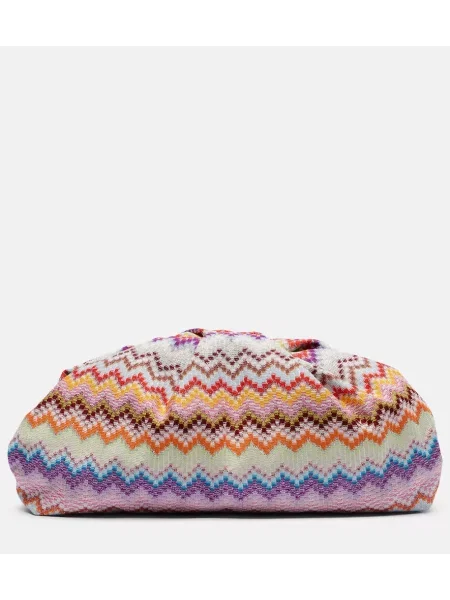 Geantă plic Missoni din jacard