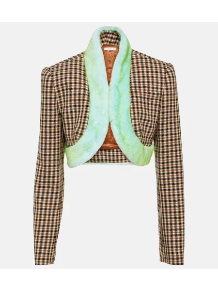 Sztuczne futro kurtka Area o krotszym kroju