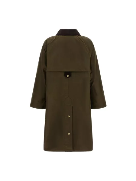 Długi płaszcz Barbour zielony