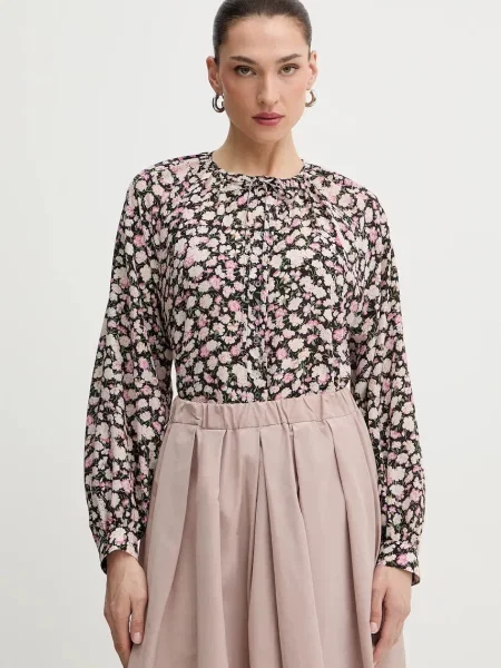 Svilena srajca Weekend Max Mara CINEMA črna