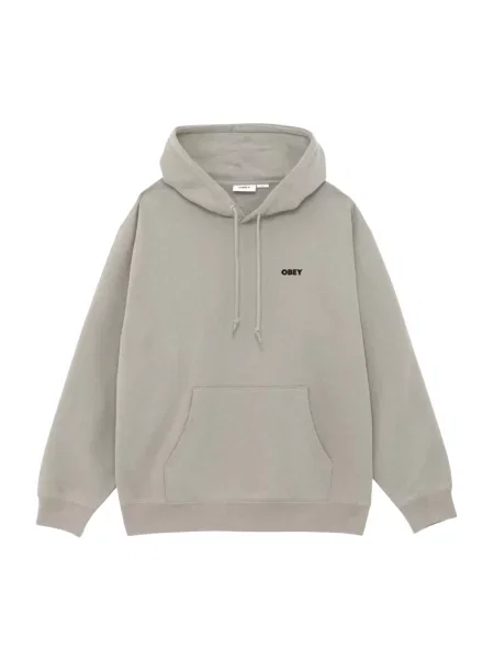 Bluza z kapturem Obey beżowa