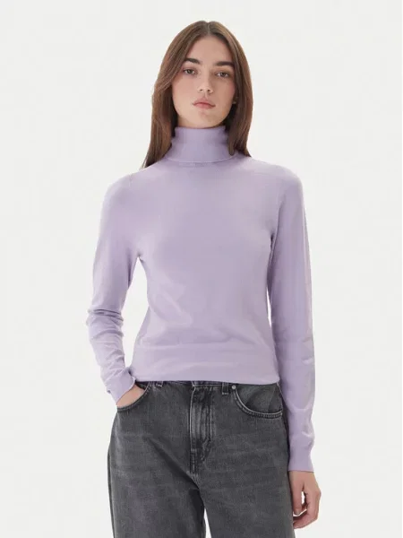 Водолазка Kontatto фиолетовая
