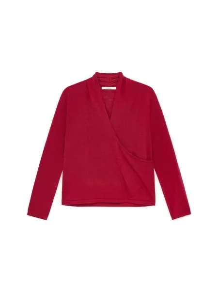 Sweter Maliparmi wełniany czerwony