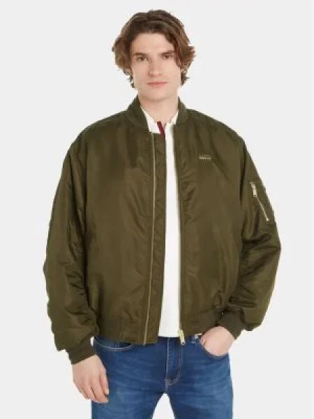 Tommy Jeans Geacă bomber Authentic verde