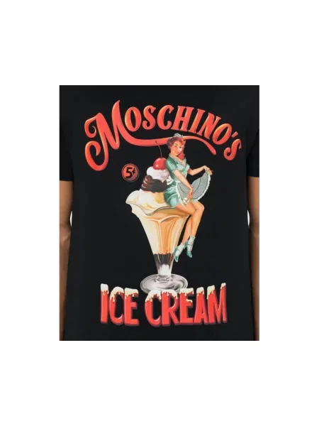 Koszulka Moschino czarna