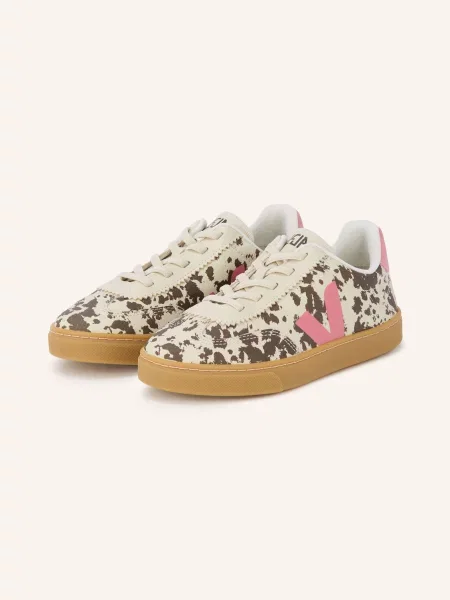 Veja Sneakersy Small Volley / hnědá / starorůžová béžová