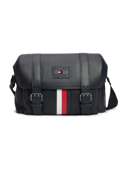 Geantă crossbody Tommy Hilfiger alb