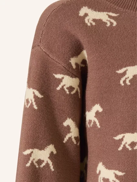 S.Oliver Red Sweter braun beżowy
