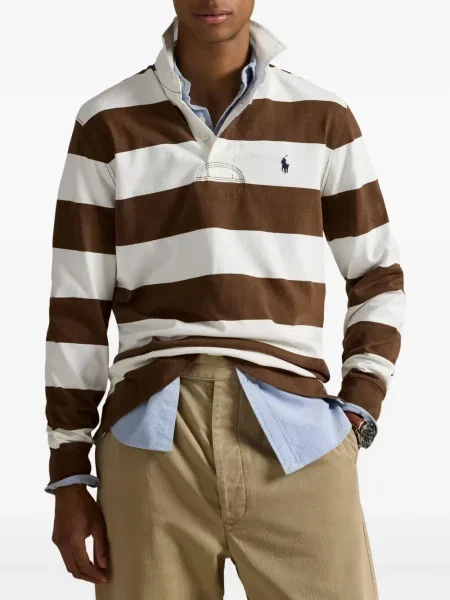 Μικρός κασκέτο Polo Ralph Lauren με χαμηλή μέση υφαίνω διαγωνίως πράσινο