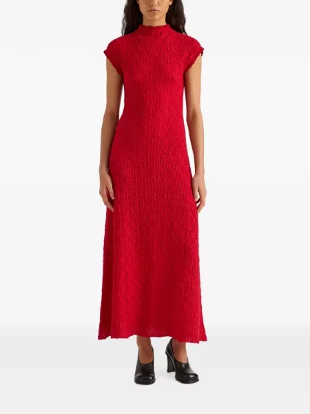 Rochie maxi Proenza Schouler White Label din jerseu alb
