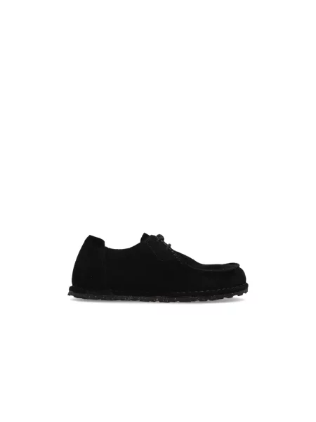Półbuty Birkenstock zamszowe czarne