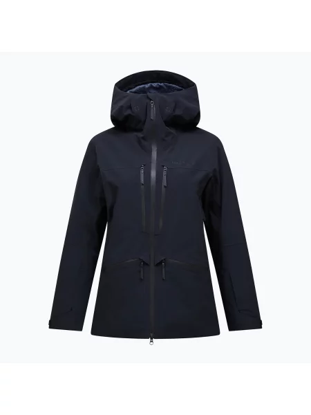 Geacă de schi pentru femei Peak Performance Whitelight APX black negru