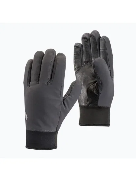Black Diamond Midweight Softshell димни ръкавици за трекинг черно