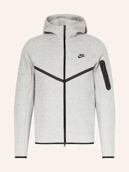 Fleecová bunda Nike černá