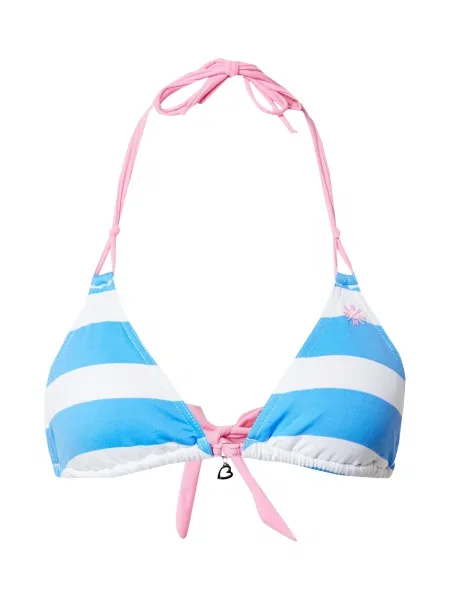Banana Moon Sutien costum de baie YERO TEAM albastru / alb / roz