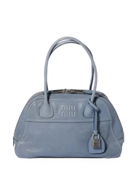 Geantă Miu Miu din piele albastru