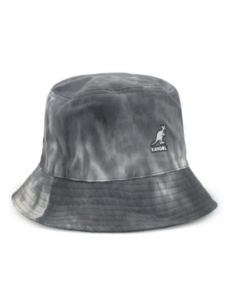 Pălărie de găleată Kangol cu legături cu autograf gri