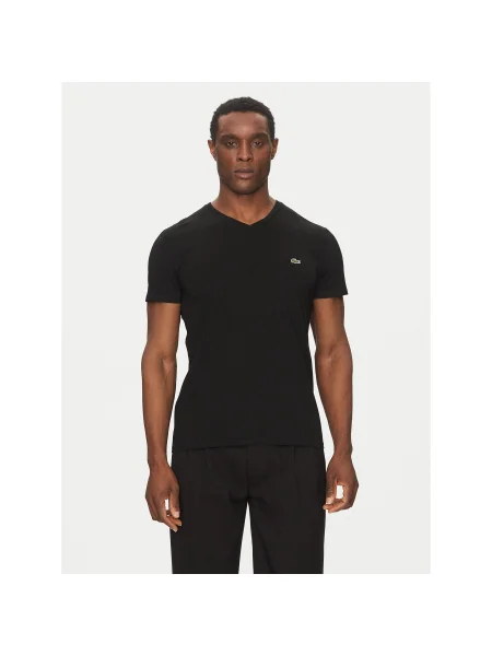 Lacoste Póló Regular Fit fekete