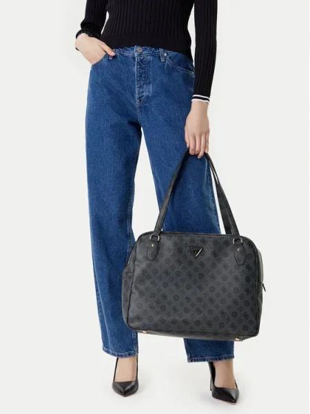 Geantă de weekend Guess Wilder Travel gri