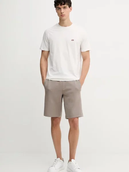 Armani Exchange kratka majica bež