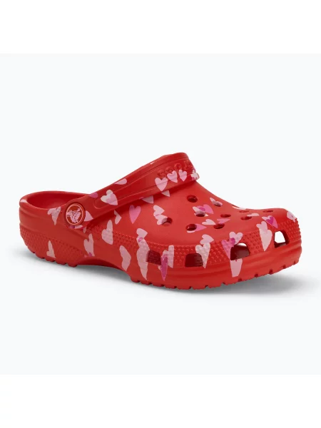 Детские шлепанцы Crocs красные