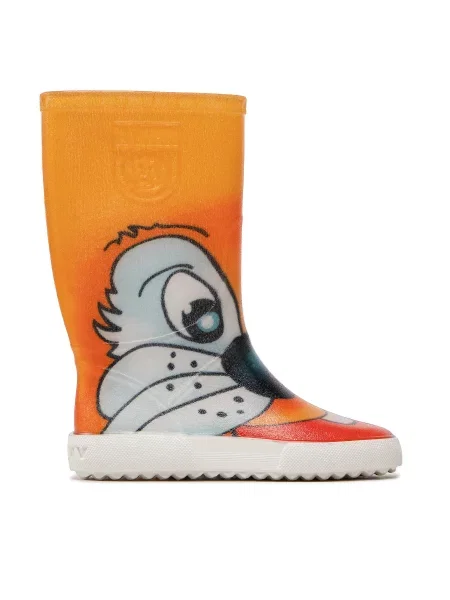 Gumijasti škornji Boatilus Nautic Rain Boot oranžna
