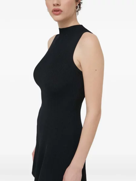 Rochie Desigual fără mâneci tricotate negru