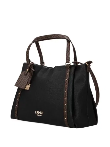 Geantă shopper Liu Jo cu imagine negru