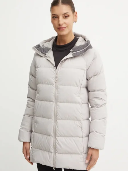 Пухено спортно яке Montane Tundra зимен модел FTUNH сиво