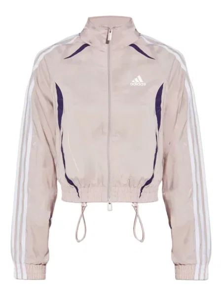 Cropp pantaloni Adidas cu model floral alb