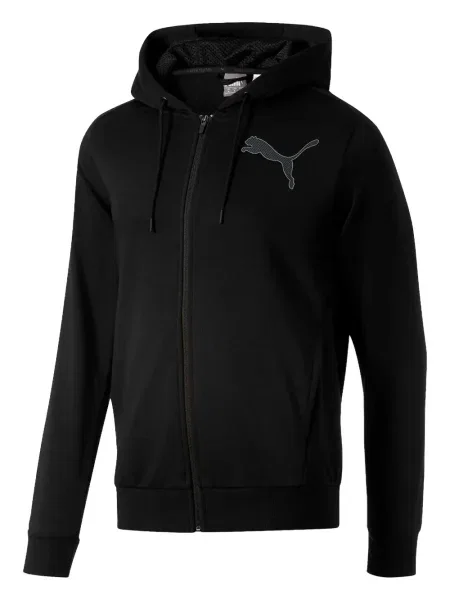 Hanorac cu glugă Puma negru