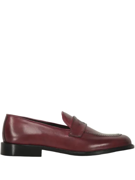 Pantofi loafer Bruno Magli din piele roșu