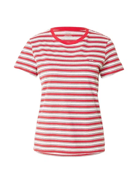 LEVI'S ® Tricou PERFECT roșu / murdar alb