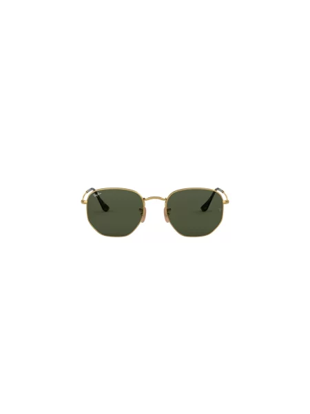 Lniane okulary przeciwsłoneczne Ray-ban żółte