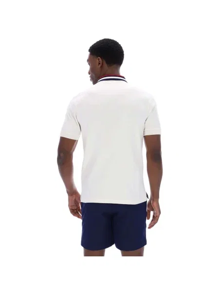 Gulerat polo Fila alb