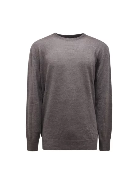 Sweter Siviglia wełniany szary