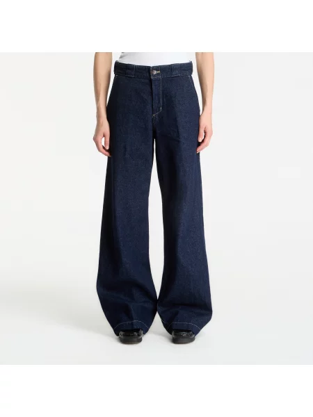 Spodnie Dickies Goodsprings Wide Work Jeans Blue niebieskie