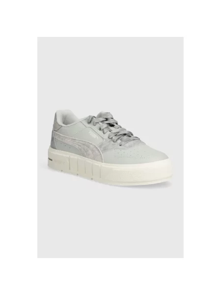 Sneakersy Puma skórzane szare