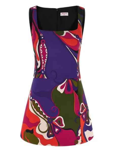 Rochie mini Pucci de costum violet