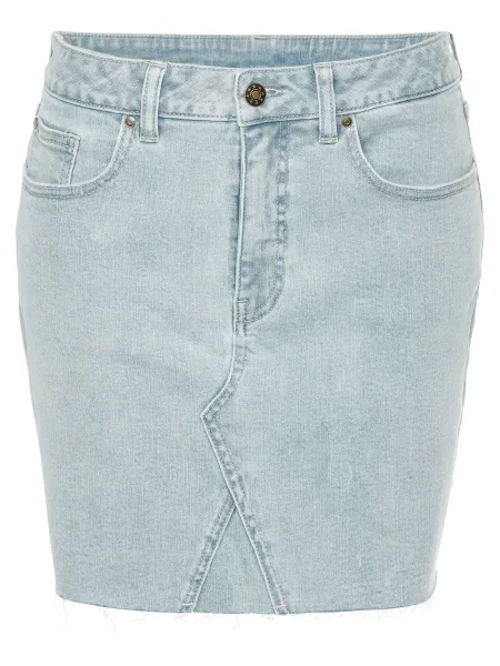 BUFFALO Fustă deschis albastru