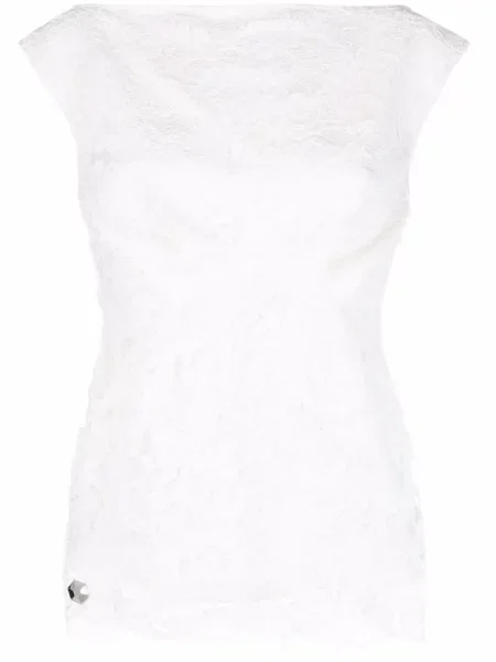 Bluză Philipp Plein din dantelă