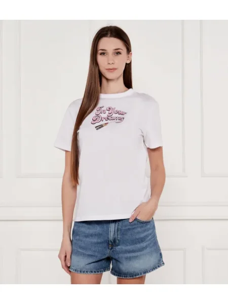 HUGO Tricou | alb