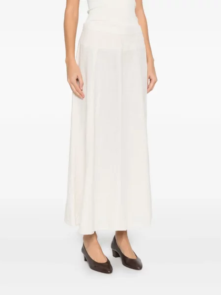 Fustă midi Marc O'polo până la genunchi maro