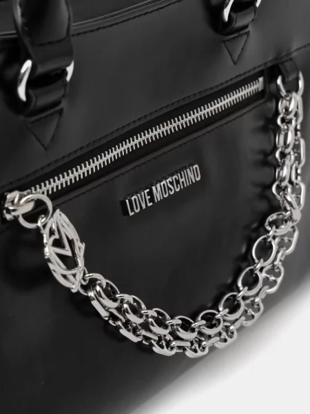 Кожаная сумочка Love Moschino